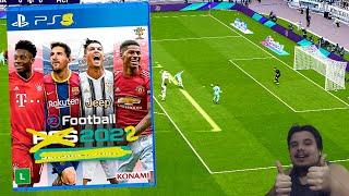 MOD que deixa a GAMEPLAY do PES 2021 MELHOR que a do eFootball!