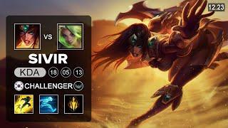 Deft Sivir vs Zeri ADC - KR Challenger - Patch 12.23 Season 12