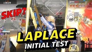 [勝利の女神：NIKKE] Laplace Damage Test + Boss Fight - Niche? Skip?