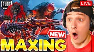 MAXING NEW INSANE WOLF ULTIMATE & AUG! PUBG MOBILE LIVE