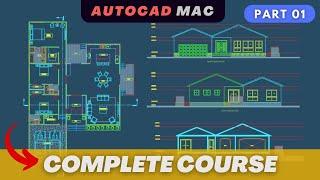 AutoCAD Introduction - Autocad 2023 Mac - From Zero To Hero - Part 01