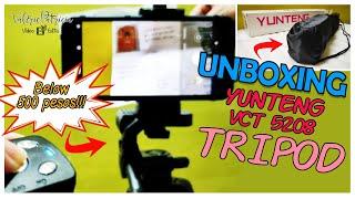 YUNTENG VCT 5208 Tripod Bluetooth Remote Shutter For Vlogging | UNBOXING | VP VideoEdits