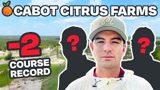 Can Tour Pros Break the Course Record? (Cabot Citrus Farms)