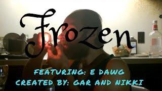 E Dawg Smokes Crack and Freezes Up After Taking a Hit