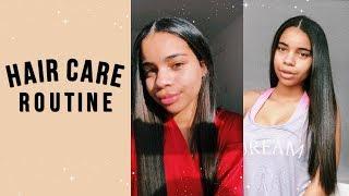 my hair routine + japanese hair straightening info