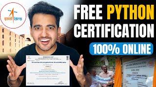 ISRO Launched Free Python Certification Course in 2024 | Learn From Experts | GISS & Python Course