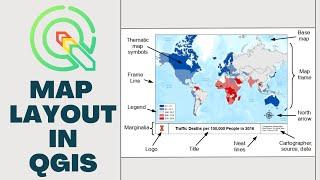 Map Layout using QGIS - Make a standard Map & set Print Layout