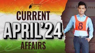 April 2024 Current Affairs for CDS NDA CAPF.