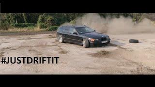 2 BMWs e36 Drift  - Night lovell Im okay