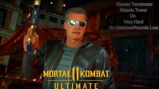 Mortal Kombat 11 Ultimate - Klassic Terminator Klassic Tower On Very Hard No Matches/Rounds Lost