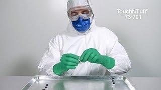 TouchNTuff® 73-701 Sterile Neoprene Disposable Glove