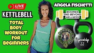 Kettlebell Total Body Workout for Beginners by Angela Fischetti on Amazing Plantz4mationz