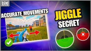 HOW TO DO UNPREDICTABLE ACCURATE JIGGLE IN BGMIBGMI JIGGLE TIPS FOR CLOSE RANGE | BGMI