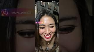 Bigo Live Sri Ayu Tarisa Mulus Baju Loreng