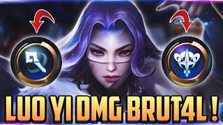 LUO YI MAGE ASTRO DAMAGE PALING BRUT4L  COMBO OP MAGIC CHESS TERBARU