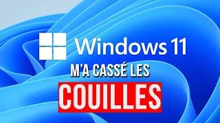 Windows m'a cassé les couilles. Je change.