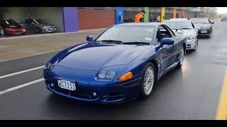 Mitsubishi GTO (3000GT) MR vs. GTO SR vs. Diamante 30M Battle!!!