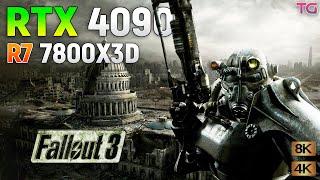 Fallout 3 - RTX 4090 + R7 7800X3D l 4K & 8K