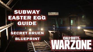 Modern Warfare - Subway Tunnels Easter Egg SOLVED (RARE Blueprint Guide)