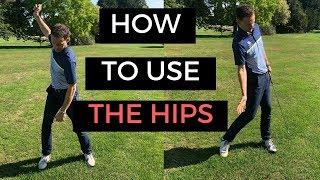 HOW TO USE THE HIPS IN THE GOLF SWING - CRAZY DETAIL