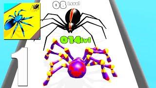 Insect Evolution - Gameplay Walkthrough Part 1 Tutorial  Spider army (Android, iOS)