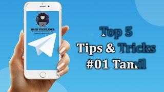 Telegram Top 5 Tips & Tricks #01 Tamil | Hack Tech Lanka