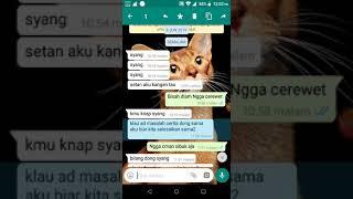 Prank chat wik wik sama pacar. Sampai di bilang otak mesum autonya bikin ngakak 