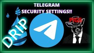 Telegram Security Settings