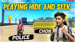 Playing Hide & Seek Finding These Noob Chimkandis on Factory Roof - Garena Free Fire