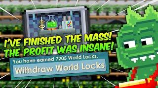 BIG PROFIT! THIS MASS WAS CRAZY! TRY IT AND YOU'LL UNDERSTAND - Growtopia