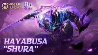 Double 11 Exclusive Skin | Hayabusa "Shura" | Mobile Legends: Bang Bang