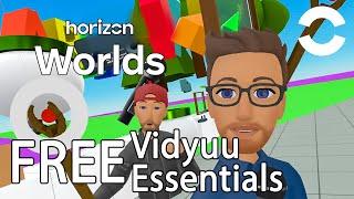 FREE Vidyuu Essentials Bundle for Horizon Worlds!