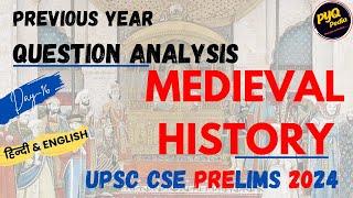 Day-16 l MEDIEVAL HISTORY l Previous Year Question Analysis l UPSC CSE Prelims 2024 l #prelims2024