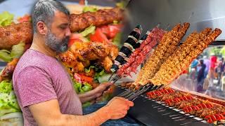 Turkish Kebab Feast and More! 3 Hours of Authentic Street Food Delights