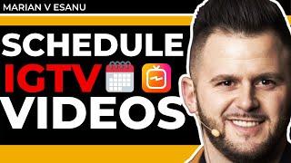 How To Schedule IGTV Videos INSTAGRAM TV UPDATE 2020