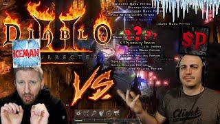ICEMAN vs SWEET PHIL - GODLY MF COMPETITION - Diablo 2 Resurrected