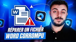 Comment réparer fichier word corrompu ? | Tuto 2024