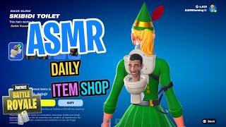 ASMR Fortnite NEW Skibidi Toilet Bundle! Daily Item Shop  Relaxing Whispering 