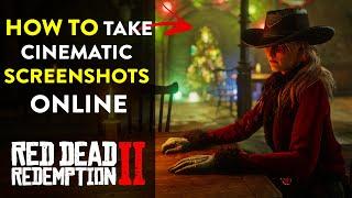 How to take Screenshots in Red Dead 2 Online!