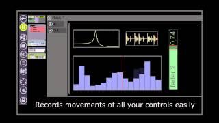 Sensomusic Usine Hollyhock_Automation record preview