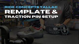 Ride Concepts Tallac Clip │ REMplate & Traction Pin Placement