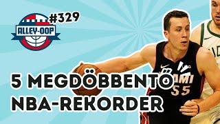 5 MEGDÖBBENTŐ NBA-REKORDER - Alley-oop 2025.03.07.