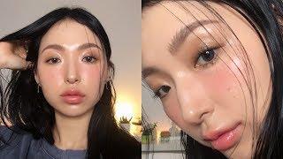 Dewy Glow Without Glitter Make-up