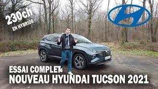 NOUVEAU HYUNDAI TUCSON 2021 2022 - L'Hybride le plus design !