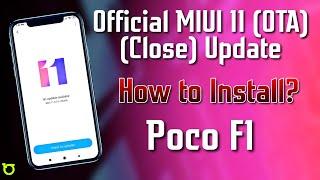 Official MIUI 11.0.5 OTA update (Close) for Poco F1 - How to Install