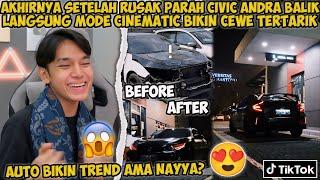 ANDRA MODE CINEMATIK PAKE CIVIC BIKIN SEMUA CEWEK TERTARI  ANJAY FREE FIRE