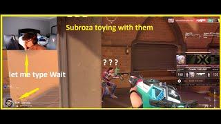 Subroza giving Heart attack to enemies 