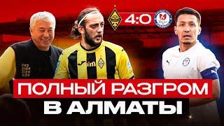 Кайрат ПОКАЗАЛ КЛАСС! 4:0! Ордабасы В ШОКЕ! Лучшие МОМЕНТЫ матча!