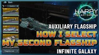 Infinite Galaxy - Auxiliary Flagships - How I choose my Flagship Combinations