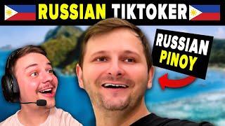 This Russian TikToker Speaks TAGALOG! @Russian_Pinoy